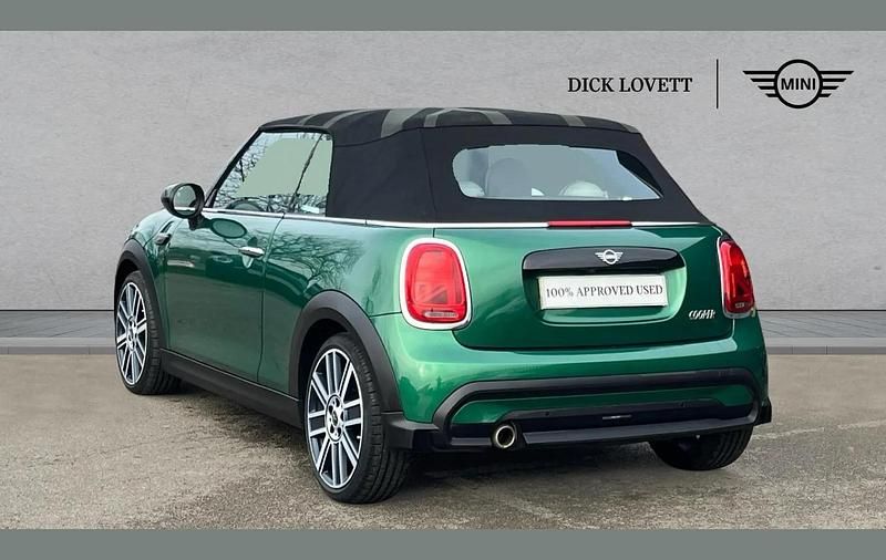 Used Mini Cooper Cabriolet Exclusive 134 HP (98 kW) 2021 Green Cabriolet