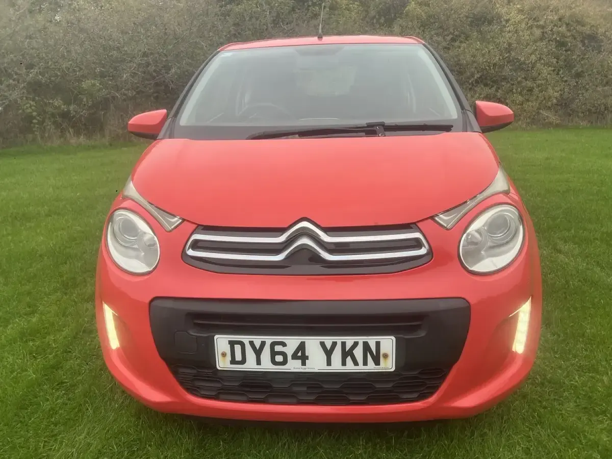 Used Citroën C1 Feel 68 HP (50 kW) 2014 Orange Hatchback