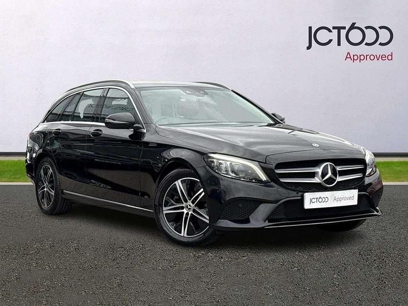 Black Used 2019 Mercedes C200 Premium Estate | £15,528 (Super price) - Image 1/4