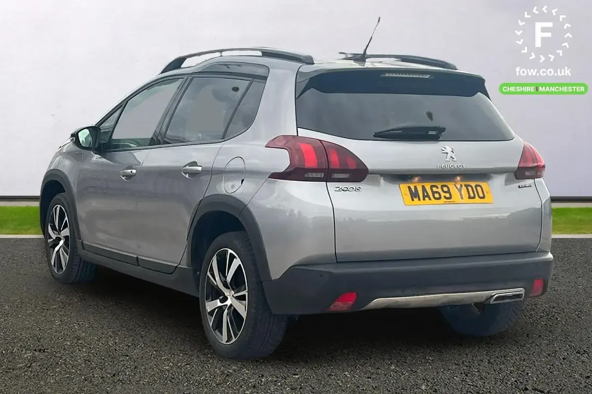 Used Peugeot 2008 GT-line 110 HP (80 kW) 2019 Grey SUV