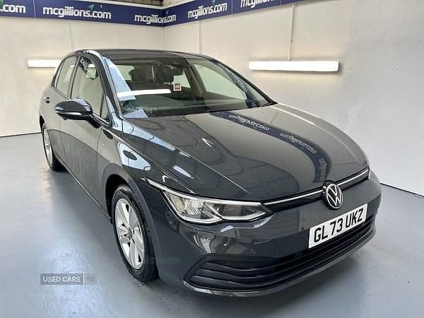 Grey Used 2023 VW Golf VIII Life Hatchback | £16,995 (Good price) - Image 1/4