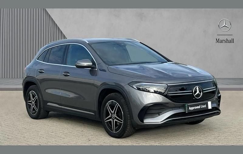 Mountain grey metallic Used 2022 Mercedes EQA350 AMG line SUV | £22,560 (Fair price) - Image 1/4