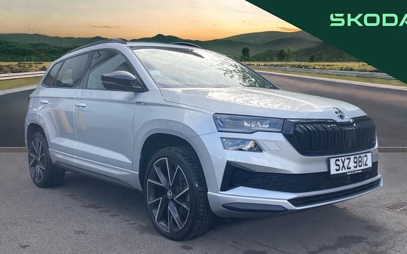 Used 2025 Skoda Karoq SportLine SUV | £25,584 (Fair price) - Image 1/4
