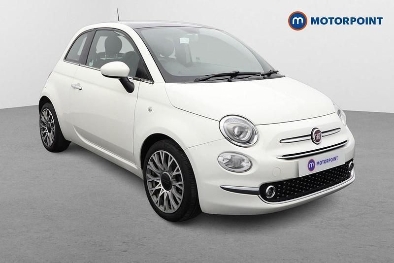 White Used 2021 Fiat 500 Star Hatchback | £10,499 (Fair price) - Image 1/4