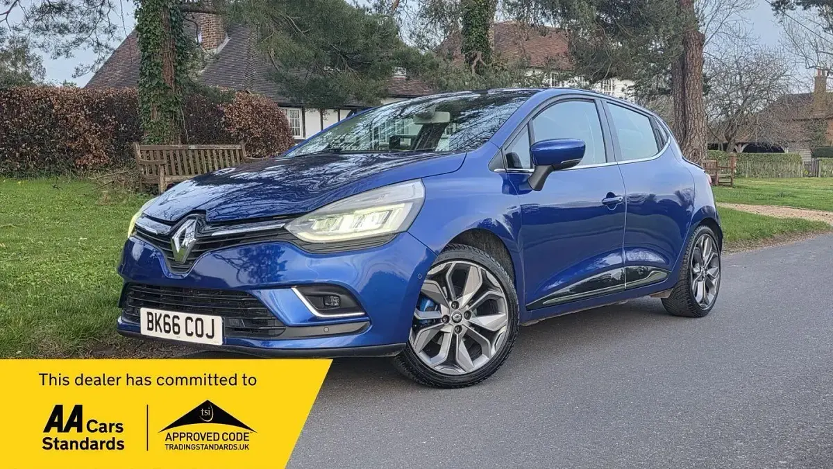 Gebraucht Renault Clio IV Dynamique 120 PS (88 kW) 2016 Blau Kleinwagen