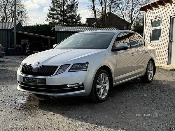 Used Skoda Octavia SE L 150 HP (110 kW) 2019 Silver Hatchback