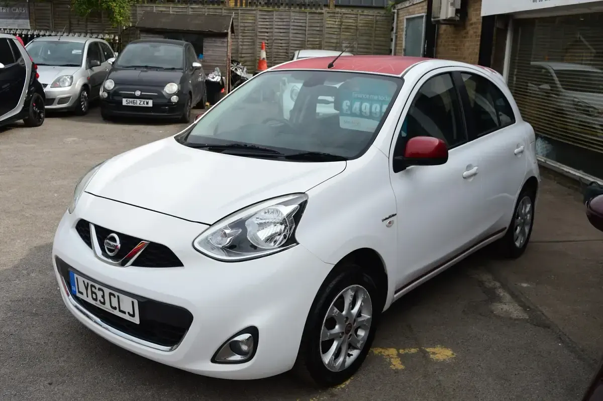 Used Nissan Micra Acenta Limited Edition 80 HP (58 kW) 2014 White Hatchback