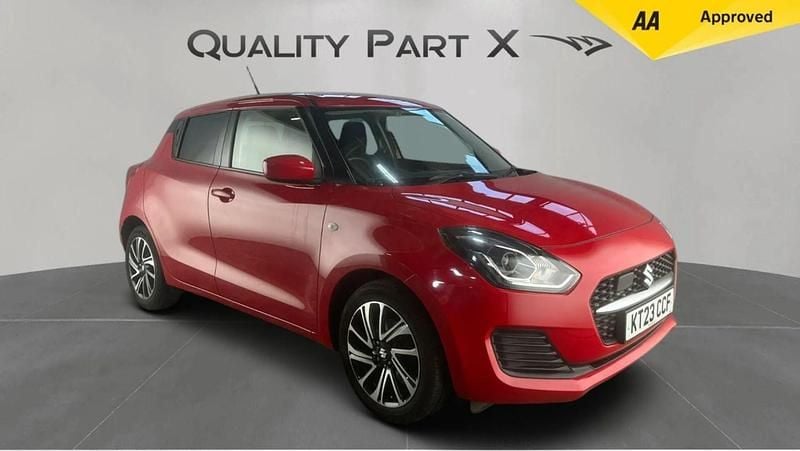 Red Used 2023 Suzuki Swift SZ-L Hatchback | £10,681 (Super price) - Image 1/4