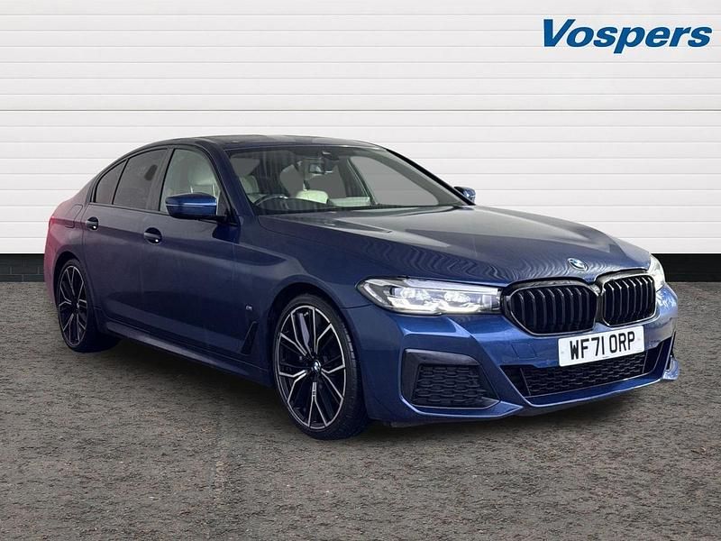 Blue Used 2021 BMW 520 M Sport Sedan | £23,950 (Good price) - Image 1/3