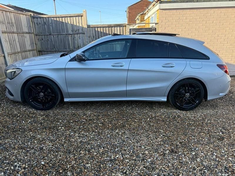 Used Mercedes CLA220 AMG line 2018 Silver Sedan
