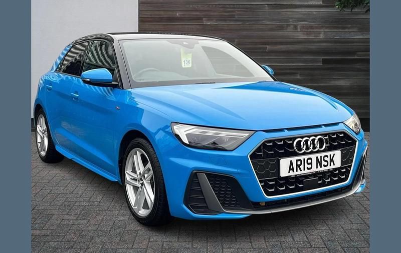 Blue Used 2019 Audi A1 S-Line Hatchback | £14,291 (Fair price) - Image 1/4