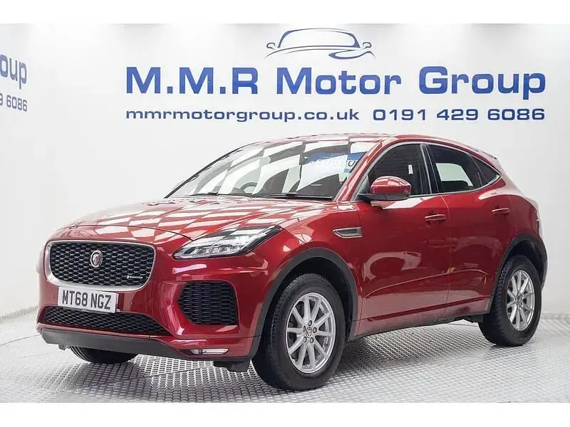 Begagnad Jaguar E-Pace R-Dynamic 150 HK (110 kW) 2018 Röd SUV
