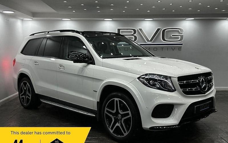 White Used 2018 Mercedes GLS350 AMG line SUV | £26,994 (Fair price) - Image 1/2