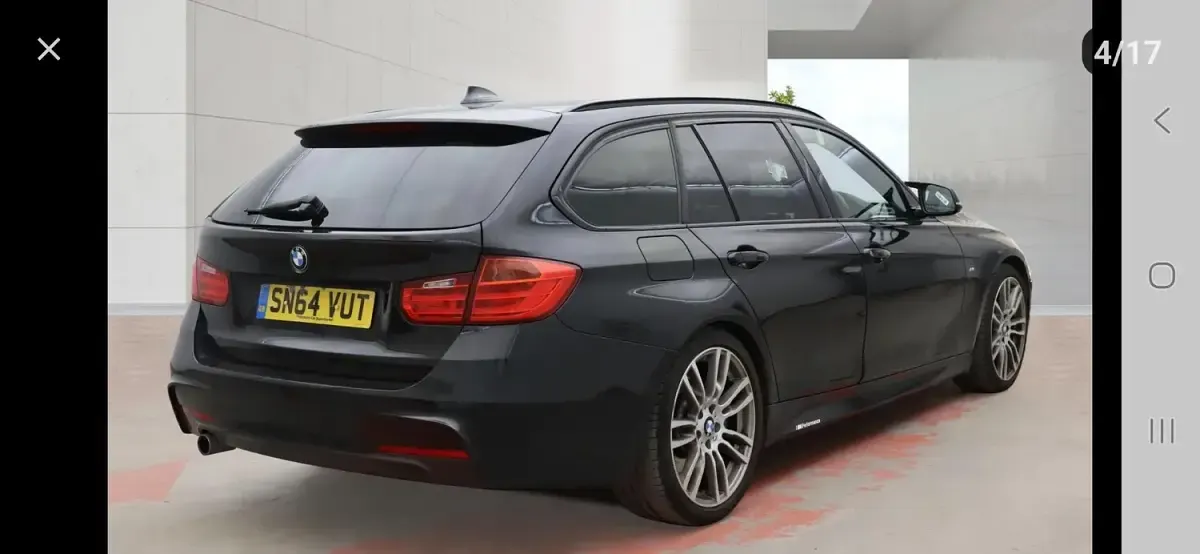 Używany BMW 320 M Sport 2014 Czarny Kombi