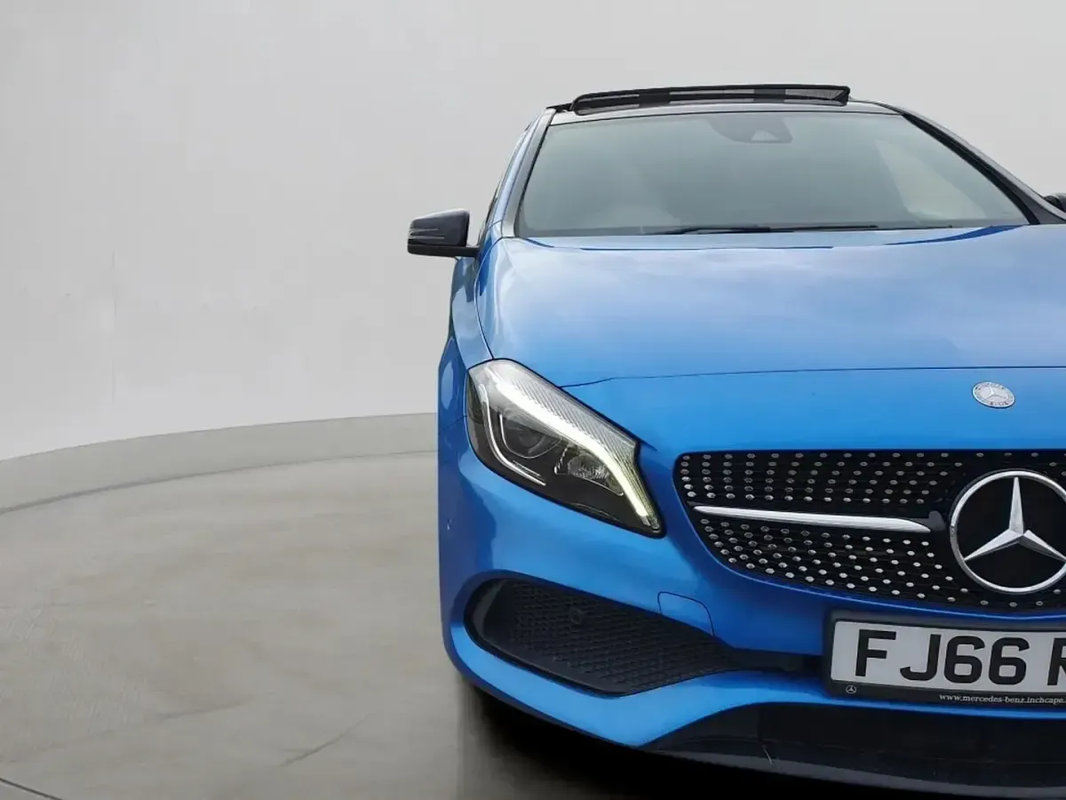 Used Mercedes A200 AMG Line Premium Plus 2016 Blue Hatchback