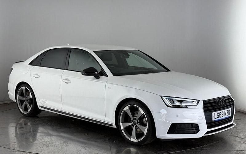 White Used 2018 Audi A4 Black Edition Sedan | £15,600 (Fair price) - Image 1/3