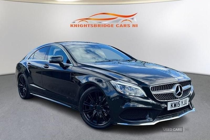 Used Mercedes CLS220 AMG line 2015 Black Coupe