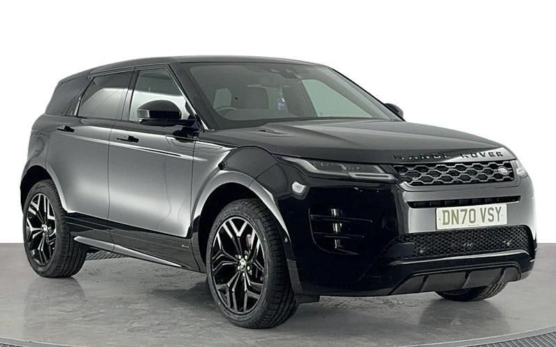 Used Land Rover Range Rover evoque HSE Dynamic 182 HP (133 kW) 2020 Black SUV