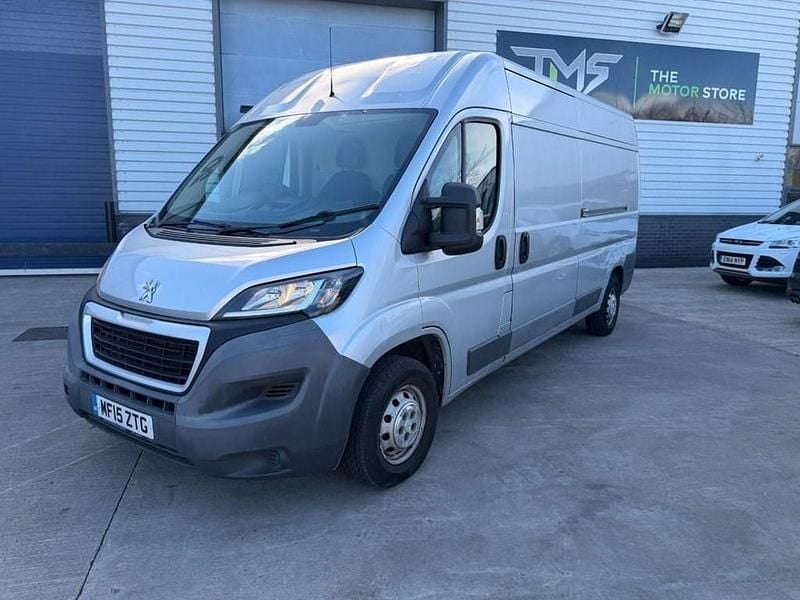 Used Peugeot Boxer 130 HP (95 kW) 2015 Silver Van