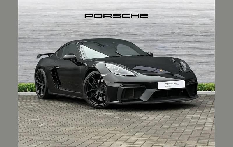 Black Used 2022 Porsche Cayman GT4 Coupe | £81,990 (Good price) - Image 1/4
