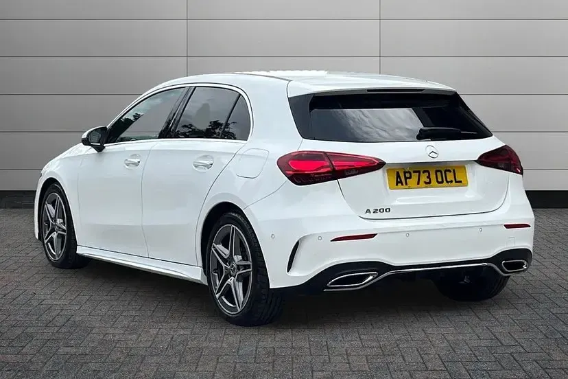 Used Mercedes A200 Executive 175 HP (128 kW) 2023 Polar white Hatchback