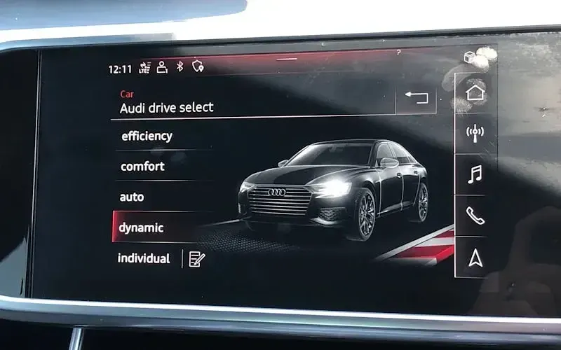 Used Audi A6 S-Line 204 HP (150 kW) 2019 Black Sedan