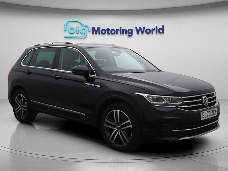 Black Used 2020 VW Tiguan Elegance SUV | £19,800 (Fair price) - Image 1/4