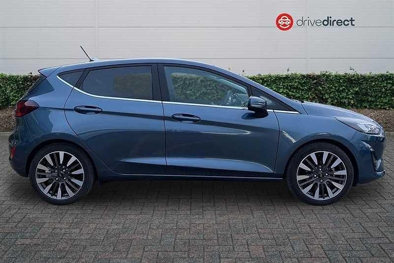 Used Ford Fiesta Titanium X 100 HP (73 kW) 2023 Blue Hatchback
