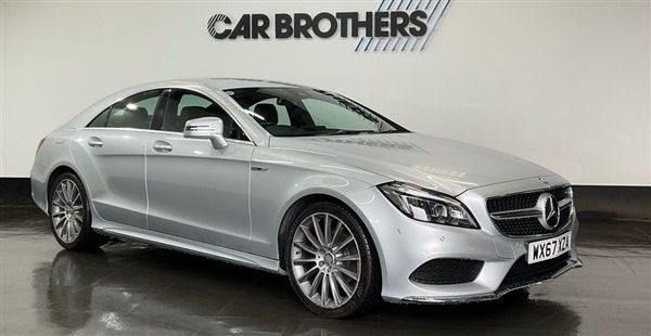 Silver Used 2017 Mercedes CLS220 AMG line Coupe | £15,995 (Fair price) - Image 1/1