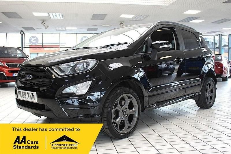 Black Used 2019 Ford Ecosport ST-Line SUV | £10,440 (Fair price) - Image 1/2