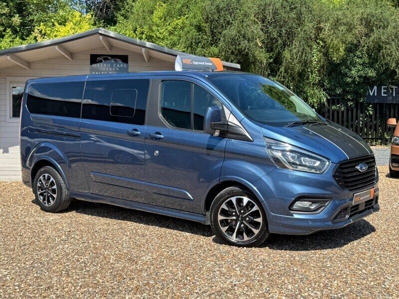 Blue Used 2020 Ford Tourneo Custom Sport MPV | £29,995 - Image 1/4
