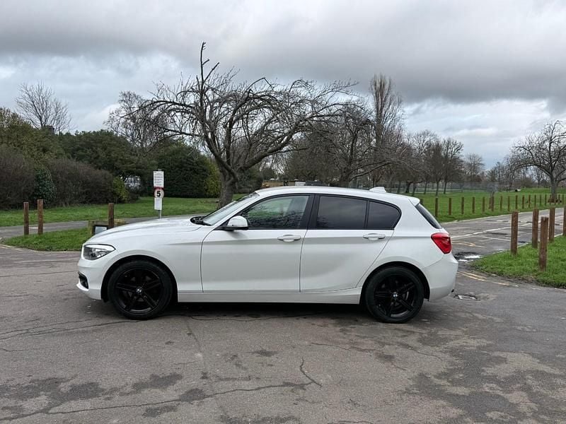 Used BMW 116 Sport Line 2016 White Hatchback