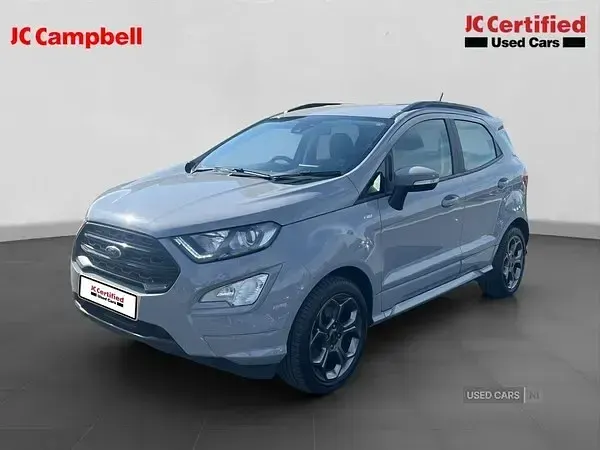Usado Ford Ecosport ST-Line 125 HP (91 kW) 2021 Cinzento SUV