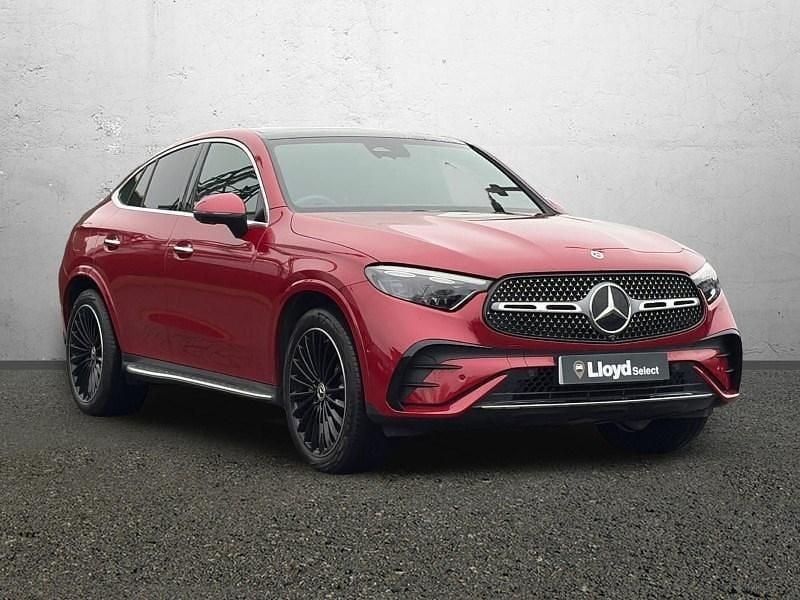 Used Mercedes GLC300 AMG line 2023 Red Coupe