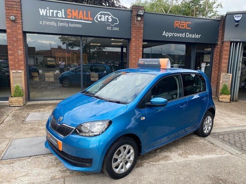 Blue Used 2018 Skoda Citigo SE Hatchback | £7,499 (Expensive) - Image 1/4