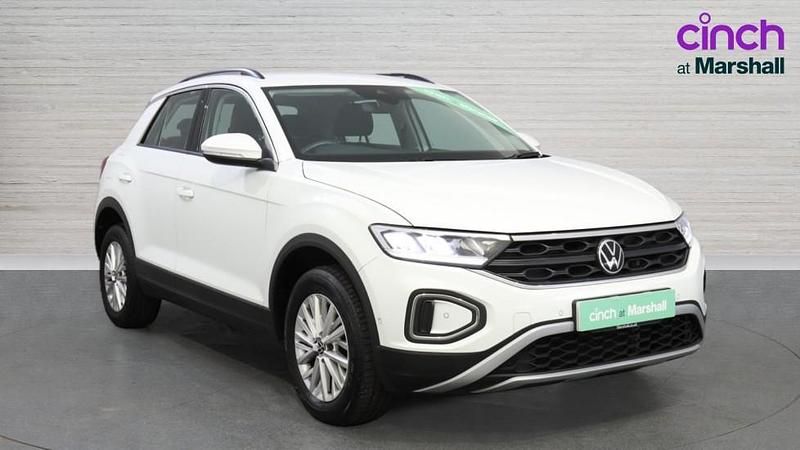 White Used 2023 VW T-Roc Life SUV | £17,527 (Good price) - Image 1/4