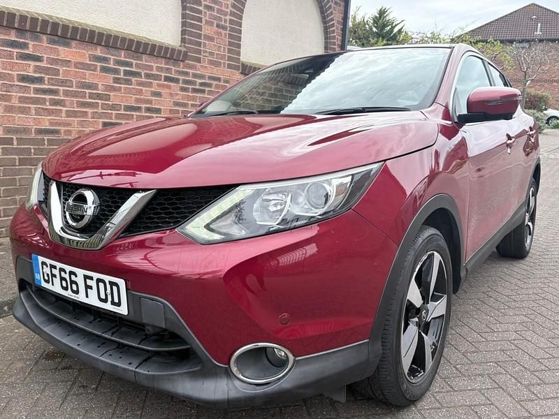Used Nissan Qashqai N-TEC 2016 Red SUV