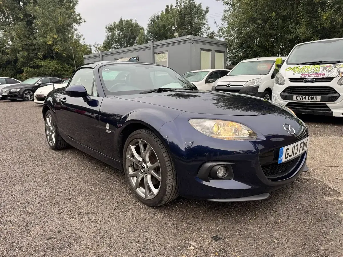 Used Mazda MX5 Edition 160 HP (117 kW) 2013 Blue Cabriolet