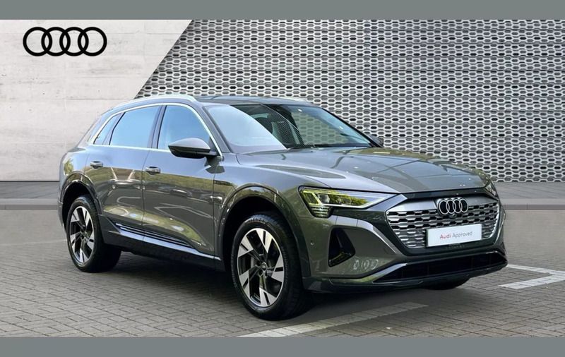 Grey Used 2024 Audi Q8 e-tron Sport SUV | £42,890 (Super price) - Image 1/4