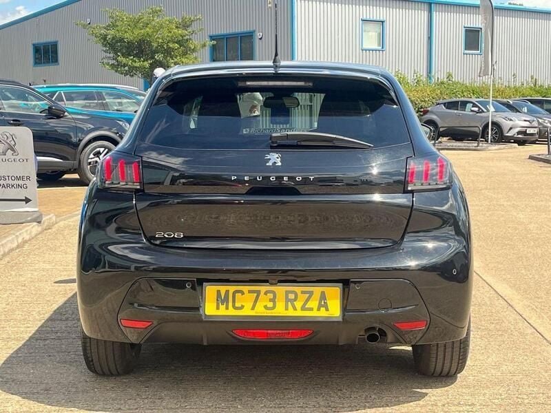 Black Used 2023 Peugeot 208 Allure+ Hatchback | £14,295 (Fair price) - Image 1/2