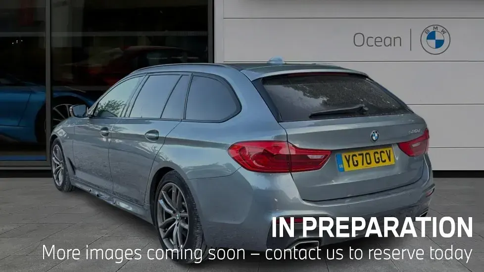 Used BMW 520 M Sport 187 HP (137 kW) 2020 Blue Estate