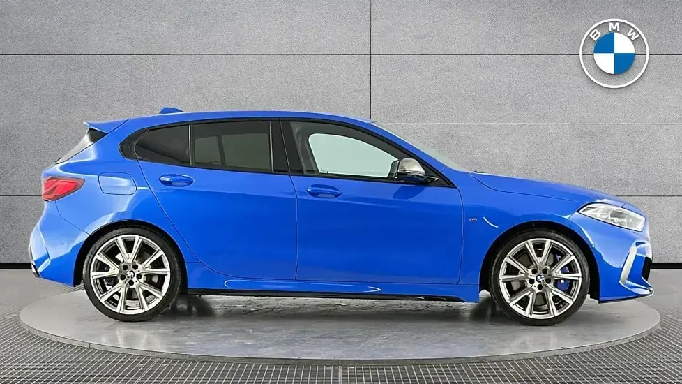 Used BMW M135 Shadowline 302 HP (222 kW) 2024 Blue Hatchback