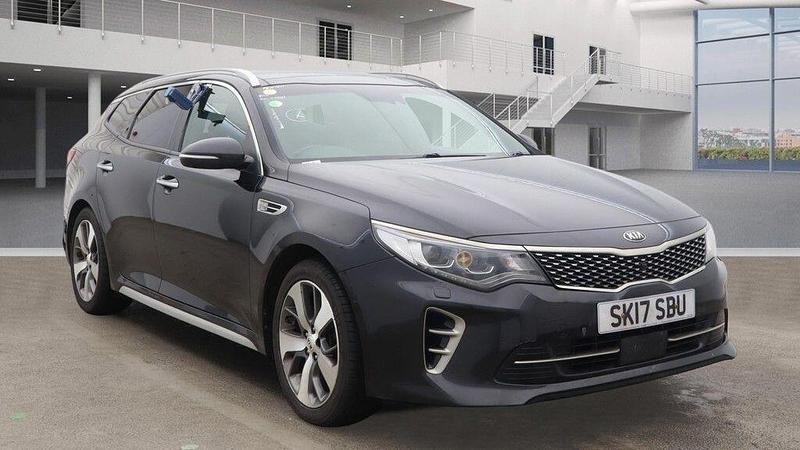 Used Kia Optima GT-Line S 139 HP (102 kW) 2017 Black Estate