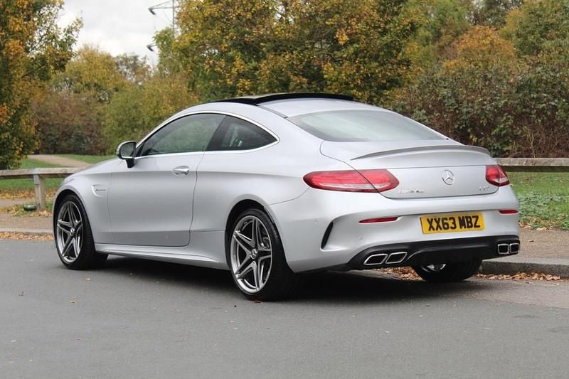 Used Mercedes C63 AMG Premium 2016 Silver Coupe