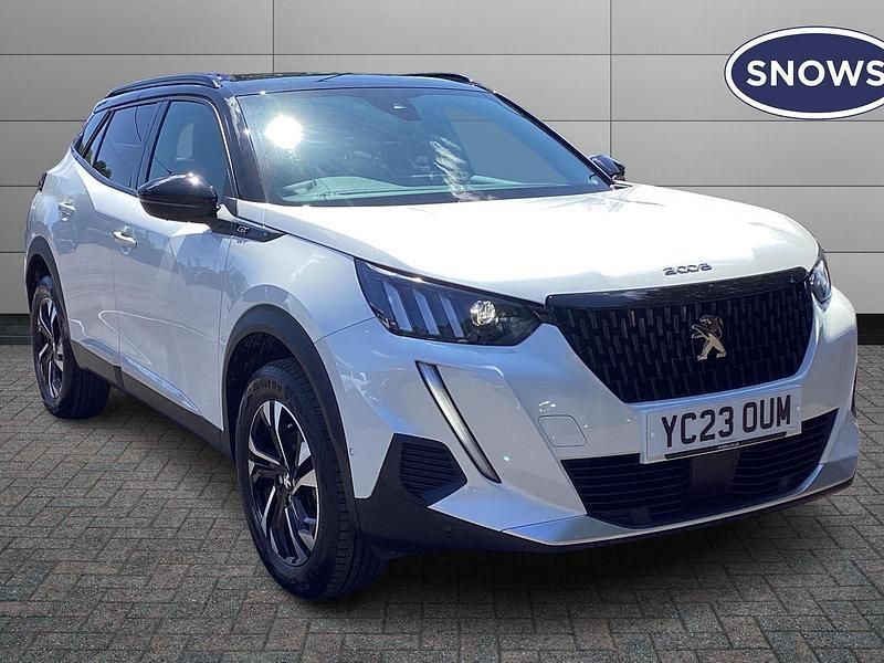 White Used 2023 Peugeot 2008 GT SUV | £19,266 (Fair price) - Image 1/4