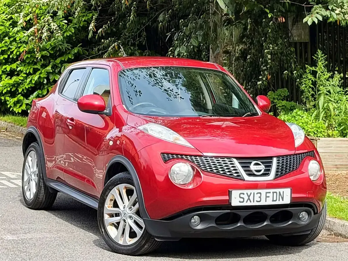 Used Nissan Juke Acenta 117 HP (86 kW) 2013 Red SUV