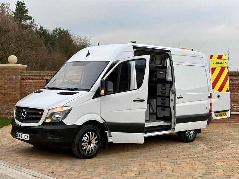 Used Mercedes Sprinter 2018 White Van