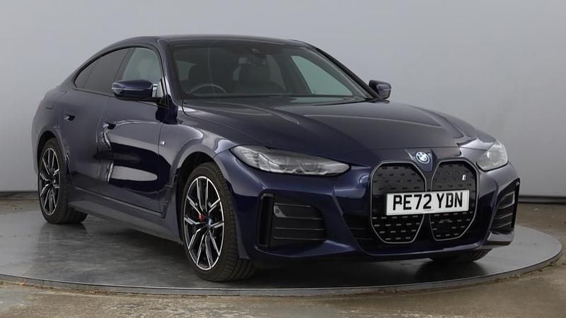 Used BMW i4 M Sport 246 kW (335 HP) 2022 Blue Sedan