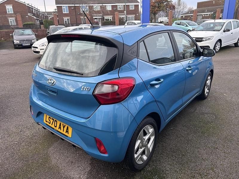 Used Hyundai i10 SE 67 HP (49 kW) 2020 Blue Hatchback
