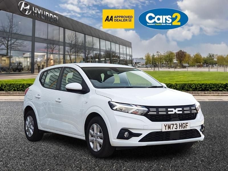 White Used 2023 Dacia Sandero Expression Hatchback | £11,990 (Fair price) - Image 1/4